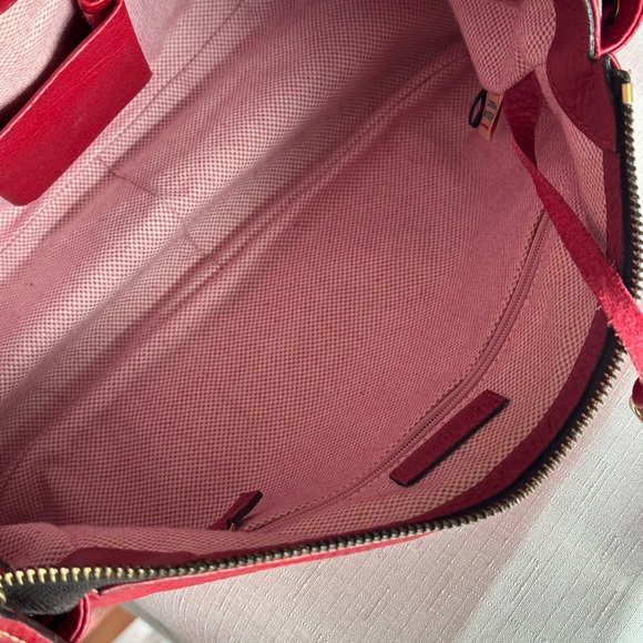 Dooney & Bourke vintage red leather bag - Picture 9 of 13